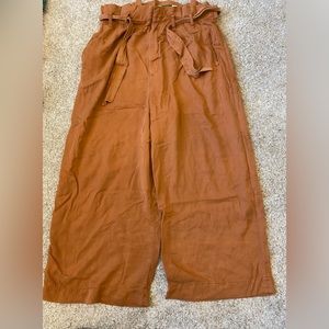 Women’s Anthropologie paper bag pants